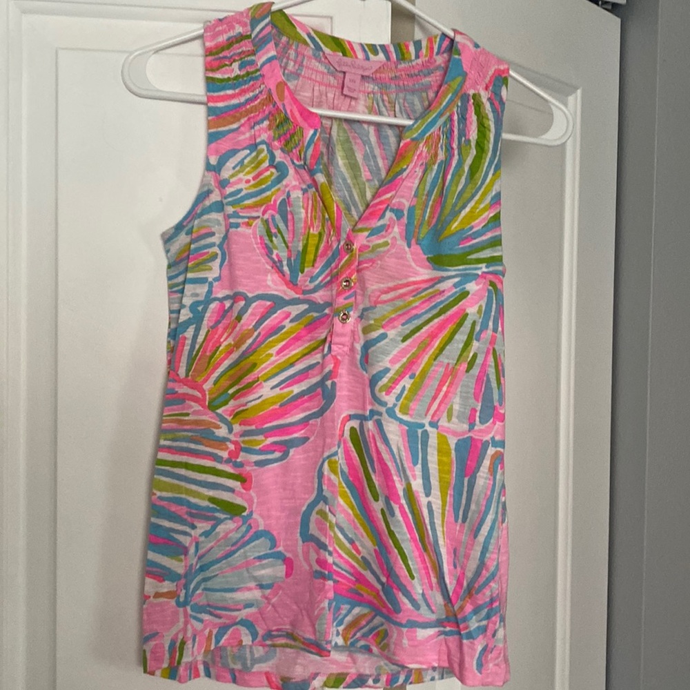 Lilly Pulitzer XXS sleeveless top. Brand new without tags.